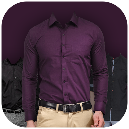 Men Formal Shirt Photo Editor أيقونة