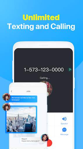 2nd Phone Number: Text & Call 2 تصوير الشاشة