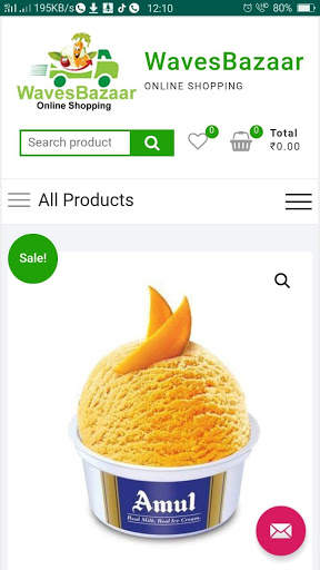 Waves Bazaar - Online shopping screenshot 1