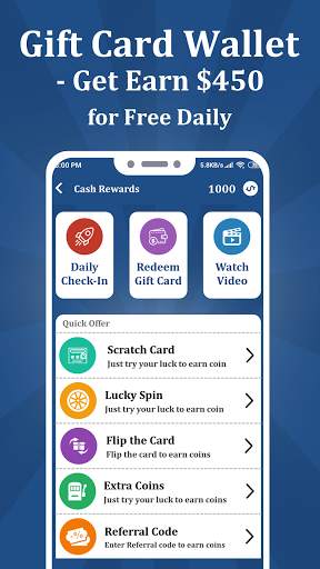 Gift Card Wallet - Get Earn $450 for Free Daily screenshot 2