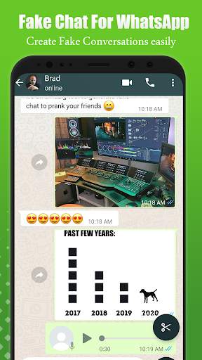 WhatsFake - Fake Chat Conversations Prank Chat screenshot 2