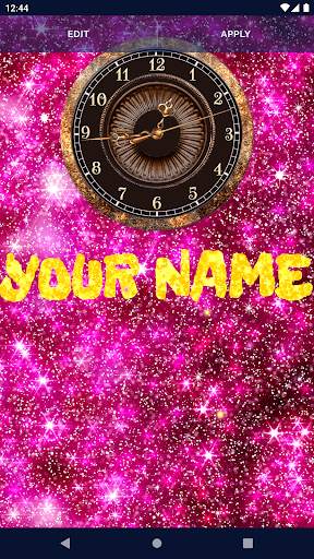 HD Clock Beautiful Wallpaper screenshot 2