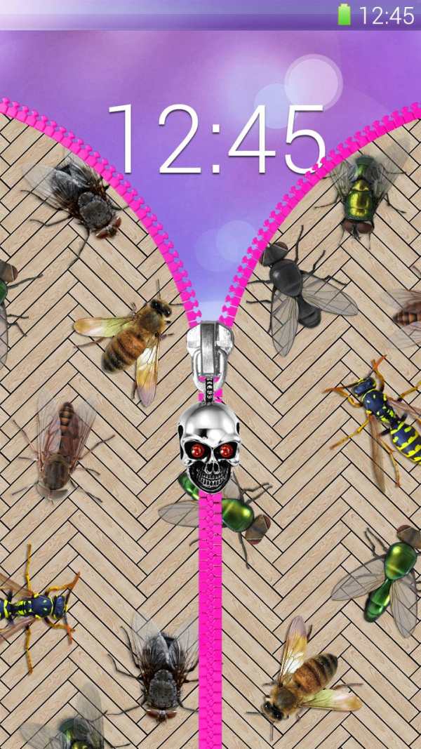 Flies lock screen prank screenshot 6