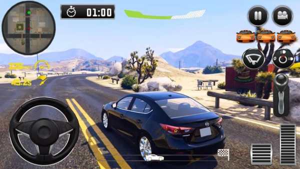 City Driving Mazda Car Simulator screenshot 1