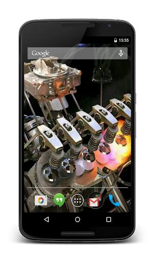 Engine 3D Live Wallpaper स्क्रीनशॉट 4
