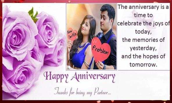 Happy Wedding anniversary photo frames screenshot 9