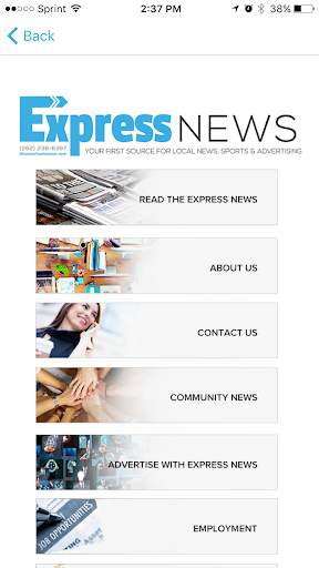 Express News screenshot 2
