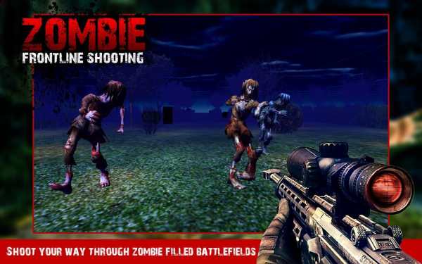 FPS Zombie Frontline Shooting screenshot 3