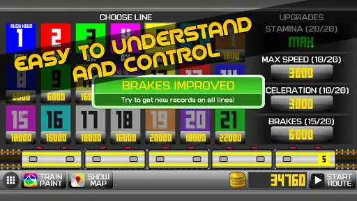 Subway Simulator 2D - city metro train driving sim screenshot 8