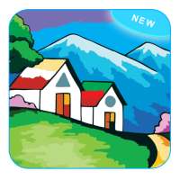 How to draw scenery on 9Apps