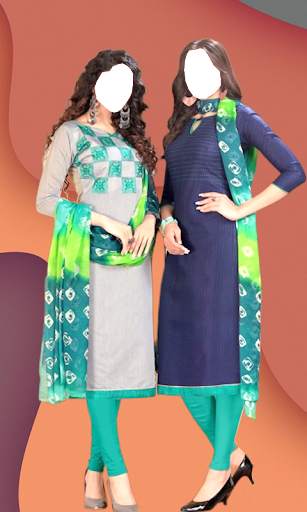 Women Chudidar Twins Photo Suit screenshot 12
