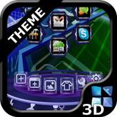 Next Launcher Tech Theme 1.07