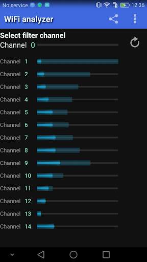 Wifi analyzer screenshot 3