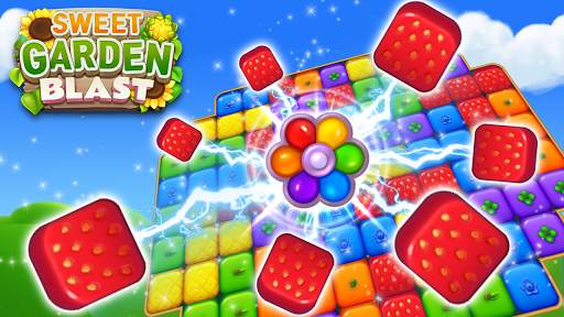 Sweet Garden Blast Puzzle Game screenshot 2