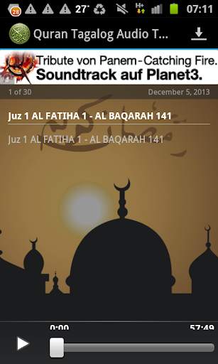 Quran Tagalog Translation MP3 screenshot 2
