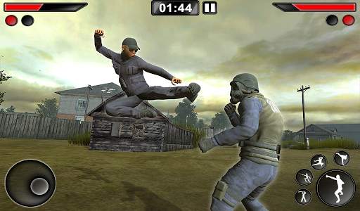 New kung Fu karate: Army Battlefield Fighting Game screenshot 5