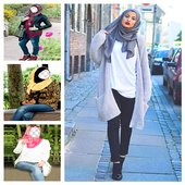 ikon Hijab Jeans Style