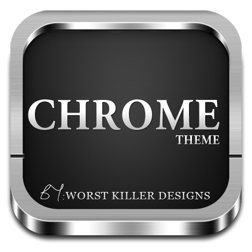 CHROME APEX NOVA GO ADW THEME icon