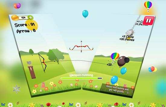 Balloon Shoot Archery screenshot 1