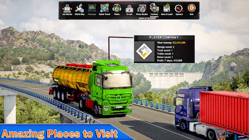 Euro Truck Driving Simulator screenshot 2