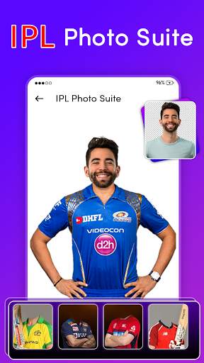 lPL Cricket Photo Suit screenshot 1
