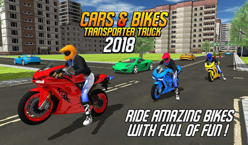 Cargo Airplane: Car Transporter Truck Driving Game screenshot 15