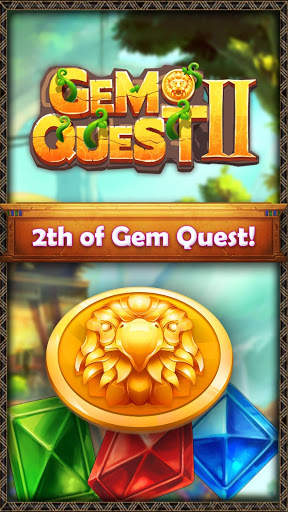 Gem Quest 2 - New Jewel Match 3 Game of 2021 screenshot 1