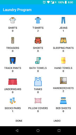 Laundry Record. скриншот 2