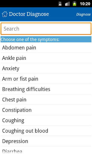 Doctor Diagnose Symptoms Check screenshot 2