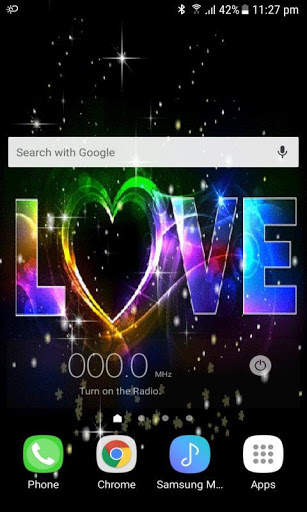 Love Shine Heart LWP 3 تصوير الشاشة