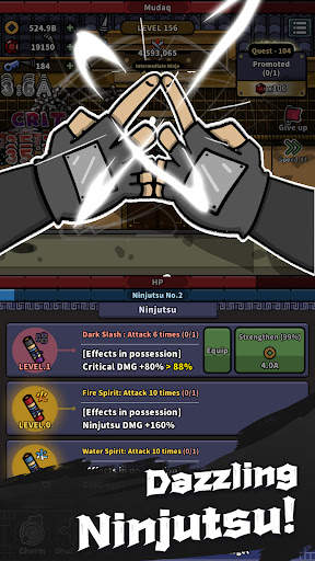 IDLE Fiery Ninja screenshot 3