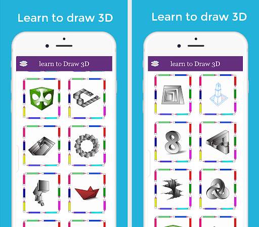 how to draw 3D screenshot 11