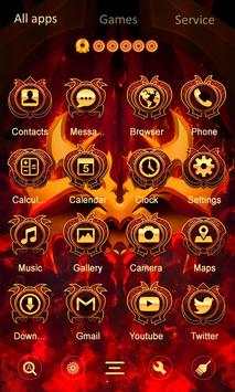 Fantasy Fire V Launcher Theme screenshot 3