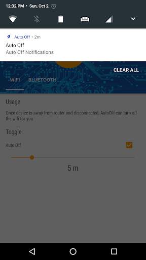 Auto Off (Wifi Bluetooth) screenshot 4