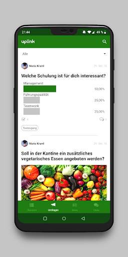 uplink Mitarbeiter-App screenshot 5