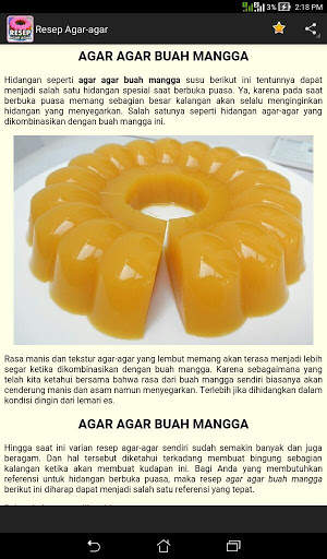 Resep Kue Agar Agar screenshot 4