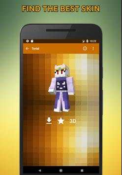 Skins Undertale for Minecraft 3D screenshot 8