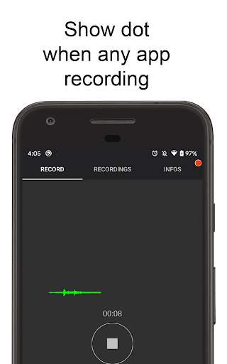 Access Dots - Camera, GPS, Mic screenshot 12