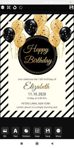 Invitation maker 2020 Birthday & Wedding card Free screenshot 5