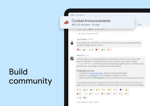 Google Chat screenshot 20