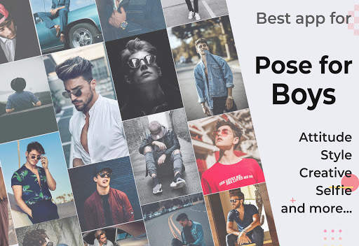 Pose for Boys Photography Male screenshot 1