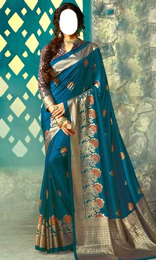 Ladies Pattu Saree Photo Suit screenshot 11