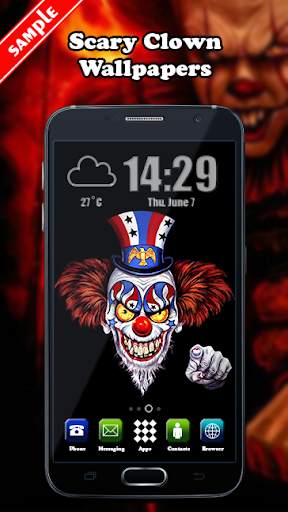 Scary Clown Wallpaper screenshot 6
