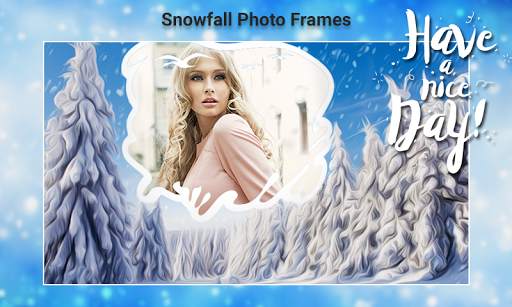 Snowfall Photo Frames 4 تصوير الشاشة