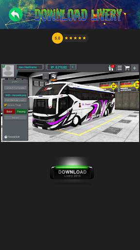 Mod Bussid SR2 xhd Tronton screenshot 4