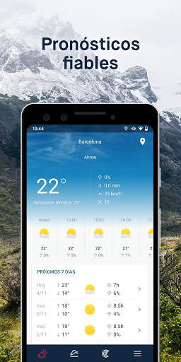 WeatherPro: pronóstico, radar y widgets screenshot 2