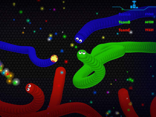 Snaky .io - MMO Worm Battle screenshot 3