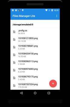 File Manager Lite screenshot 1