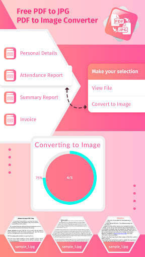 Free PDF to JPG - PDF to Image Converter screenshot 1