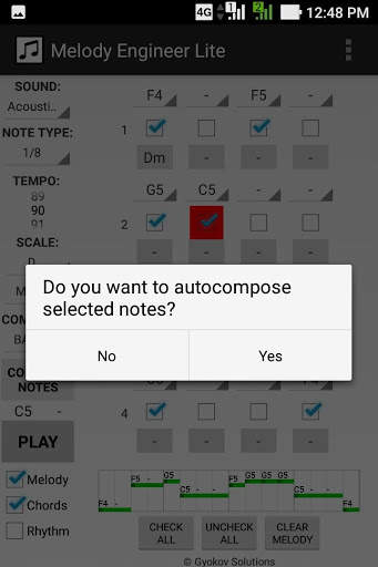 Melody Engineer Lite screenshot 4